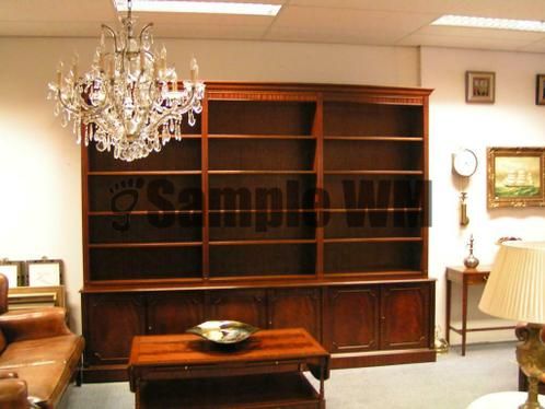 artikelnr. 1600350 Heldense Exclusive Grote Mahonie Boekenkast: prijs op aanvraag
B: 294cm x D: 55cm x h: 236cm

In nieuwstaat! Planken in hoogte verstelbaar.
Nog diverse mooie en grote boekenkasten op voorraad, in diverse maten en soorten zie andere advertenties of onze site.
Keywords: artikelnr. 1600350 Heldense Exclusive Grote Mahonie Boekenkast: prijs op aanvraag