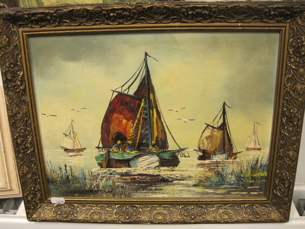 artikelnr. 00411 Schilderij olieverf Boten: prijs 39.95 euro
46 x 37 cm
Keywords: Schilderij olieverf Boten
