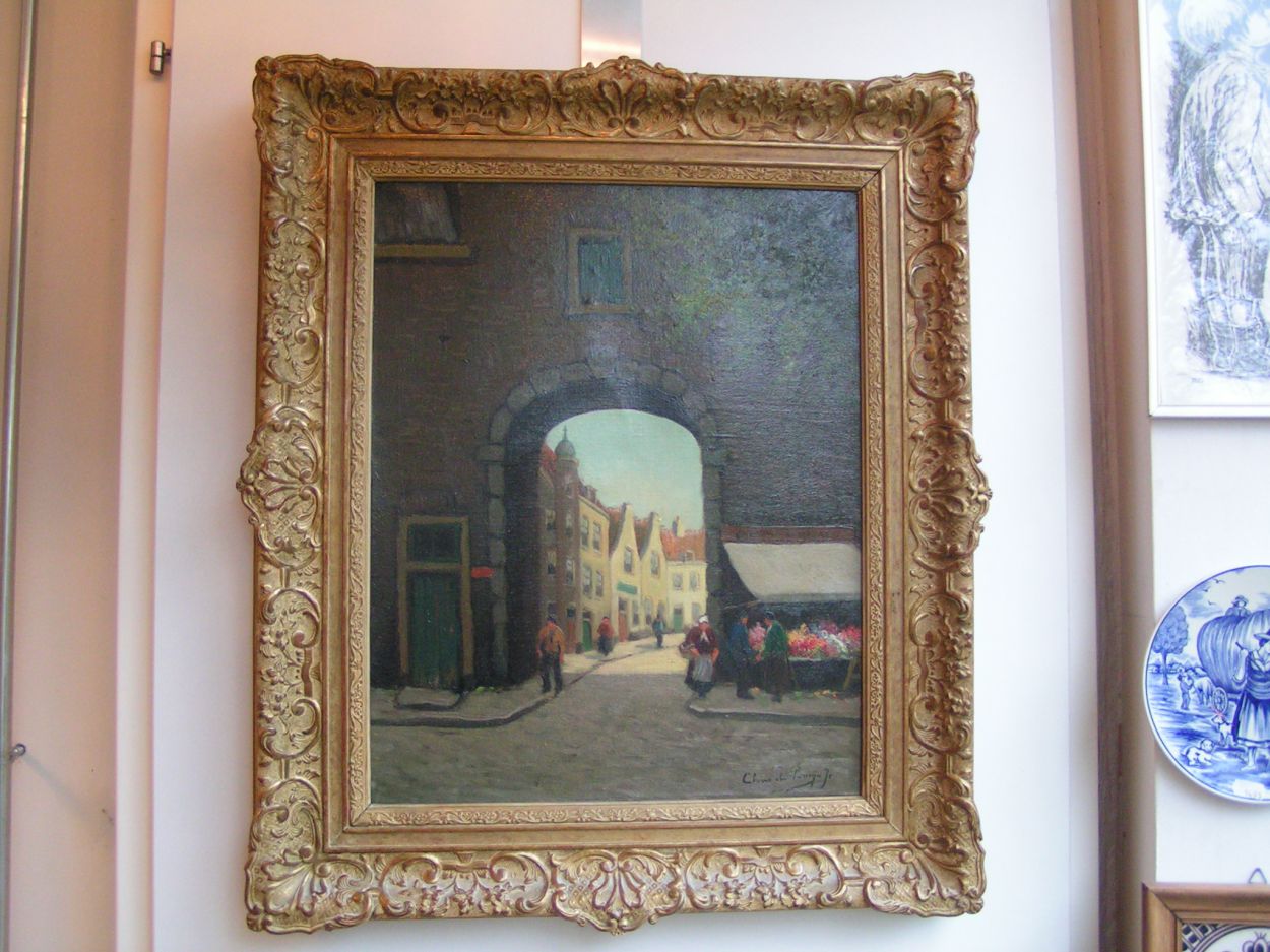 Verkocht artikelnr. 01600058 Mooi Sfeervol Klassiek Schilderij, Stadspoort
65 x 58 cm

Prachtig Klassiek Stadsgezicht, met goudkleurige lijst.

Gesigneerd C. de Bruijn Jo
Keywords: Mooi Sfeervol Klassiek Schilderij, Stadspoort