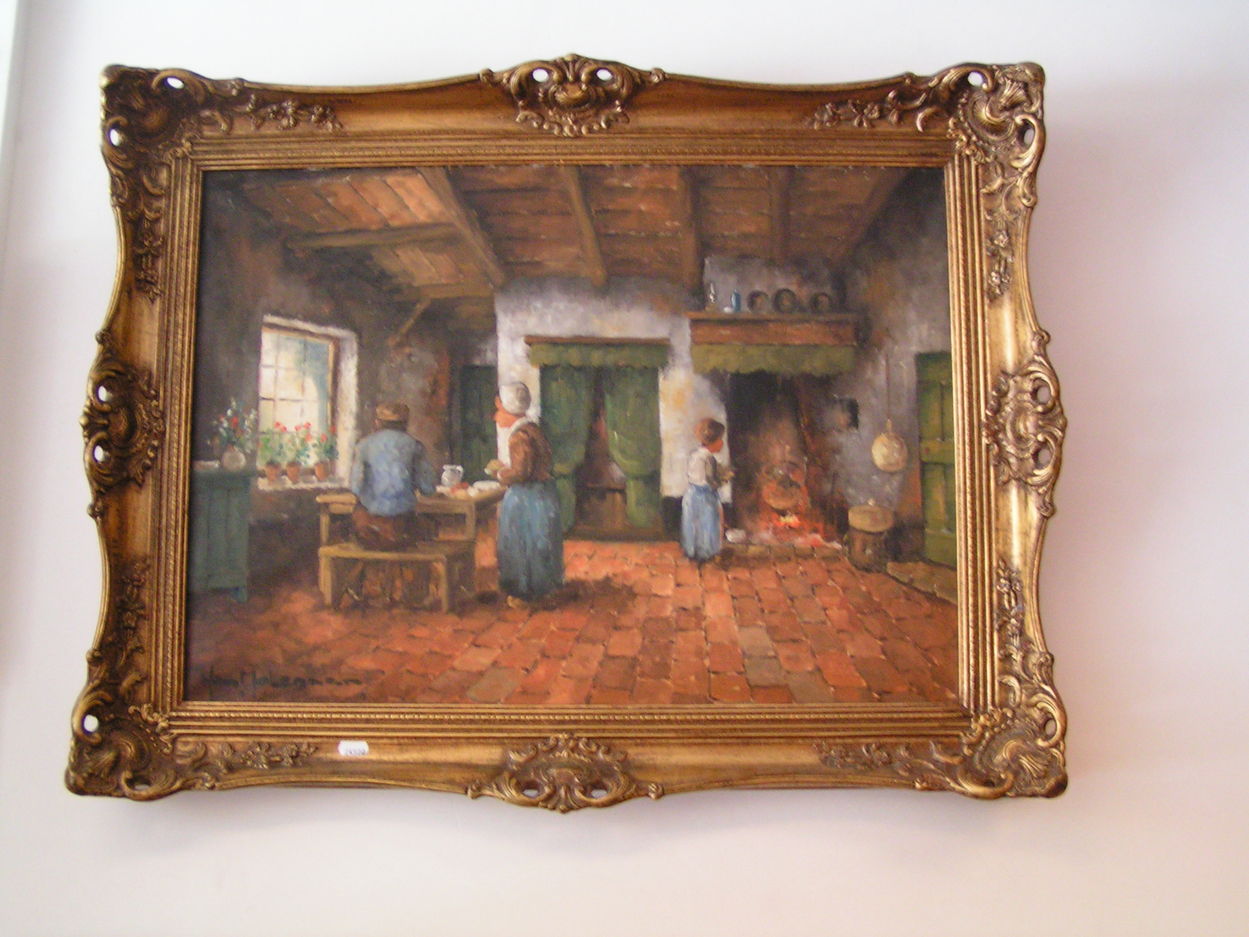 0001298 Boeren Interieur schilderij van Molegaan: prijs 179 euro
jaren '60, gesigneerd Molegaan

Keywords: boeren interieur schilderij; jaren &#039;60, gesigneerd Molegaan