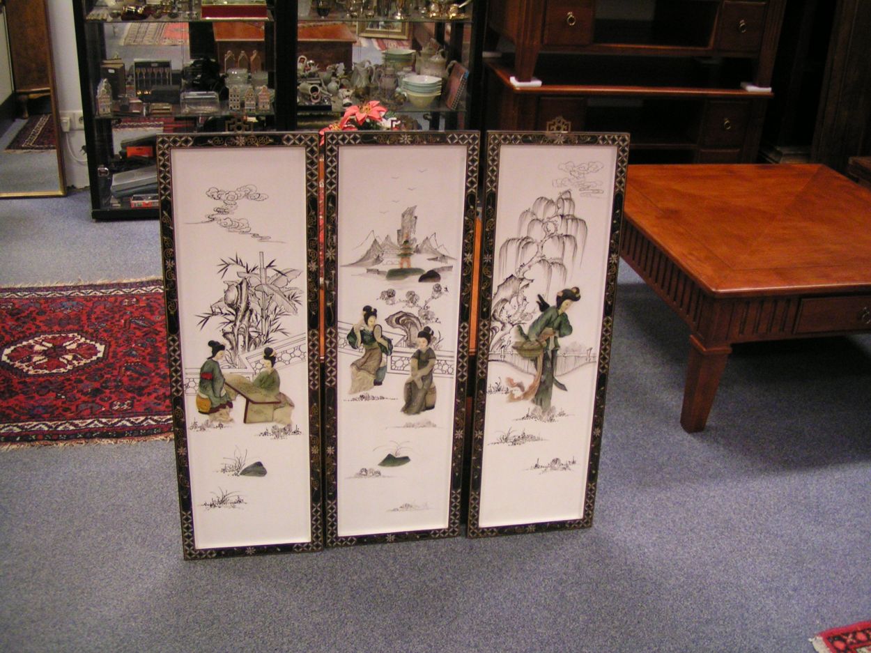 Verkocht artikelnr. 1600234 Japans Drieluik
in zeer goede staat.

H: 92cm x B: 30,5cm
Keywords: Japans Drieluik