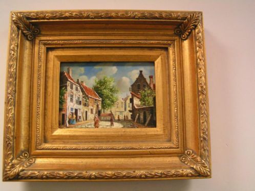 Verkocht artikelnr. 00611 Olieverf Stadsgezicht Schilderij
met goudkleurige fraaie lijst
Keywords: olieverf Stadsgzicht schilderij